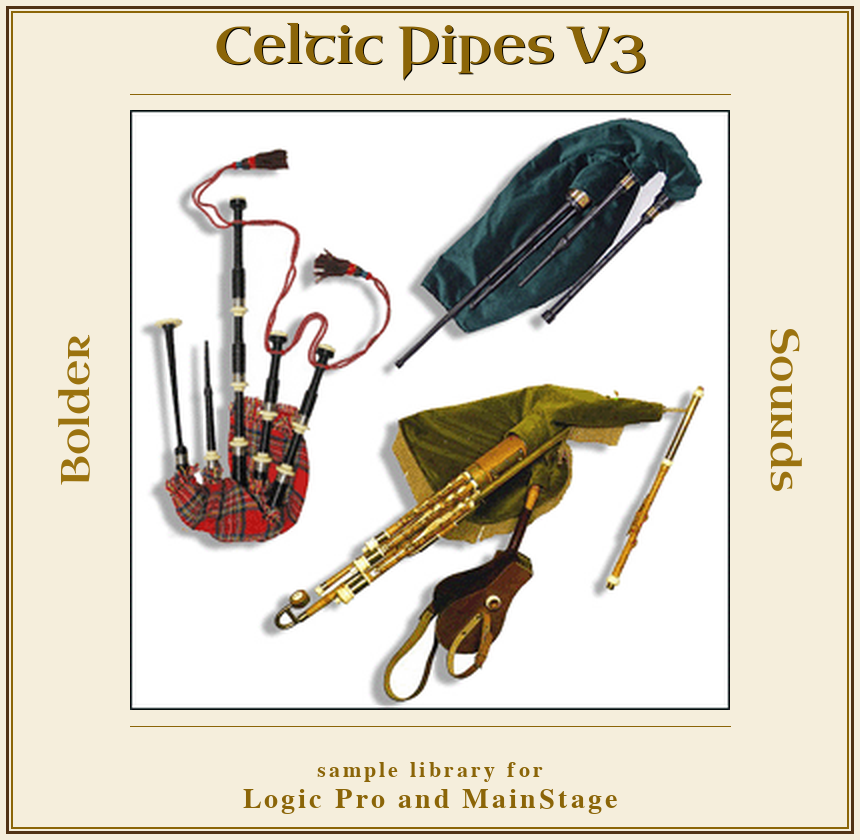 Celtic Pipes V3 - Logic Pro