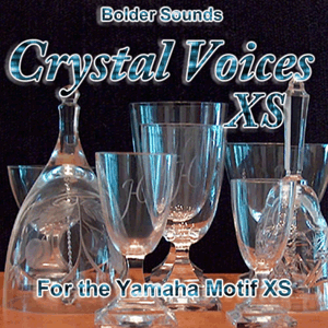 Crystal Glasses Yamaha Motif XS - Click Image to Close