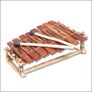 Soprano and Baritone African Marimbas - Click Image to Close